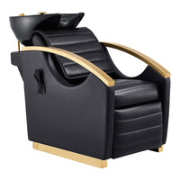 Thumbnail for DIR Bella V Gold Reclining Salon Shampoo Massage Chairs