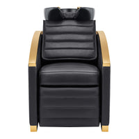 Thumbnail for DIR Bella V Gold Reclining Salon Shampoo Massage Chairs