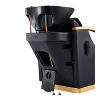 Thumbnail for DIR Bella V Gold Reclining Salon Shampoo Massage Chairs