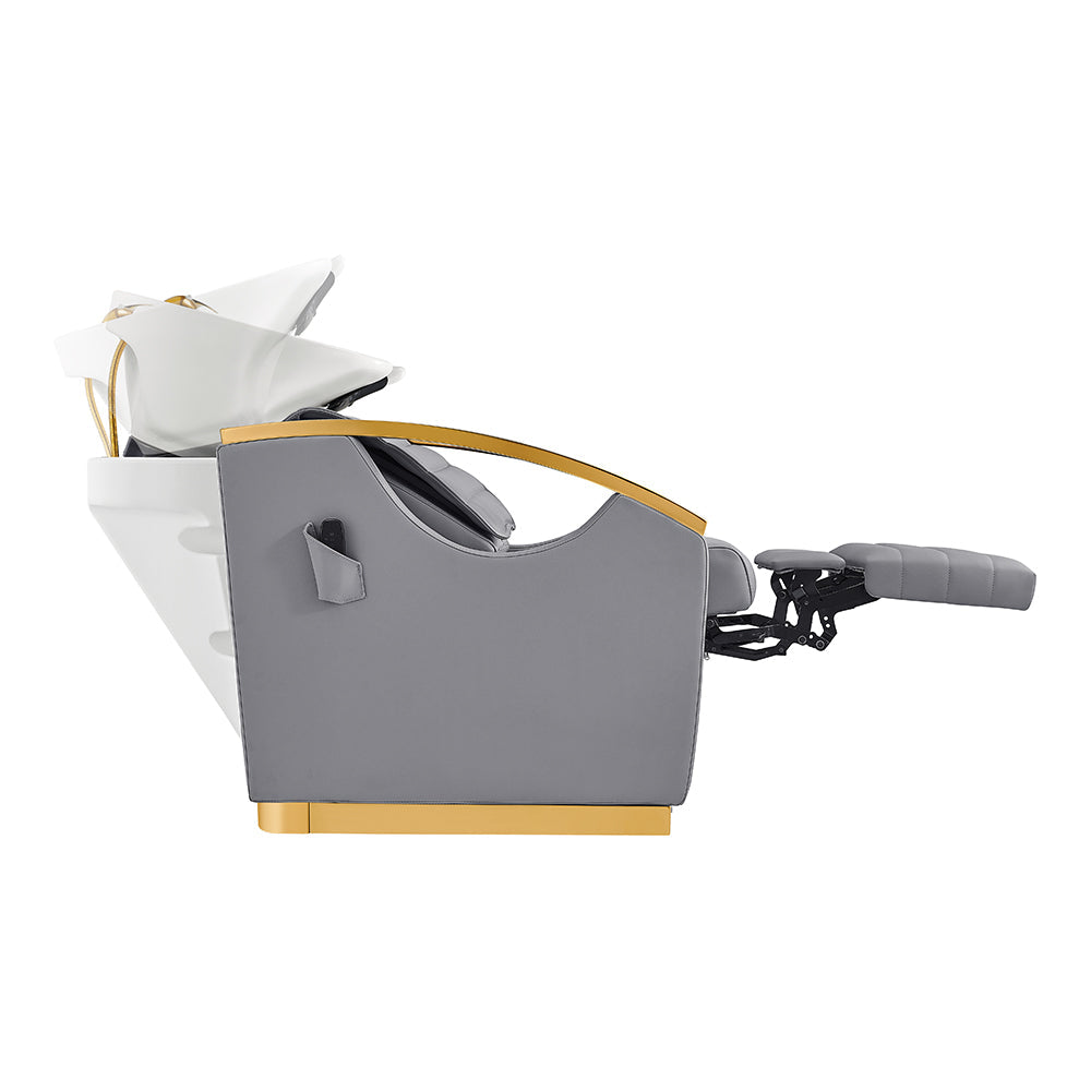 DIR Bella V Gold Reclining Salon Shampoo Massage Chairs