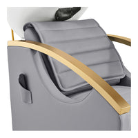 Thumbnail for DIR Bella V Gold Reclining Salon Shampoo Massage Chairs