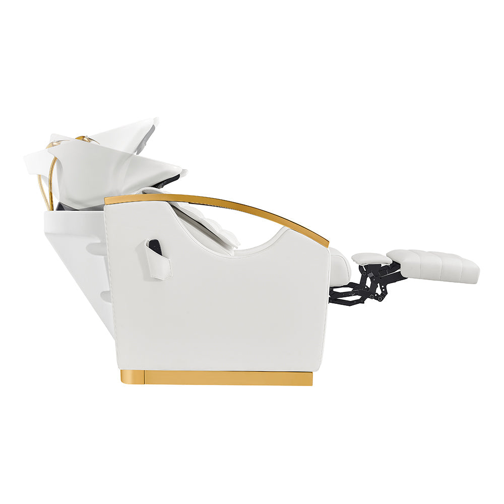 DIR Bella V Gold Reclining Salon Shampoo Massage Chairs