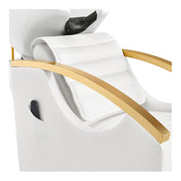 Thumbnail for DIR Bella V Gold Reclining Salon Shampoo Massage Chairs