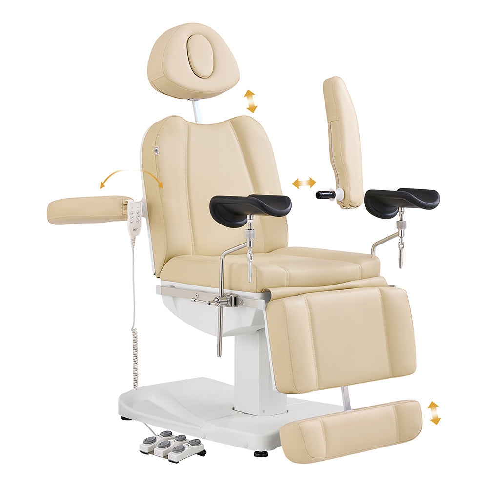 DIR Ink OB 3-Motors Gyno Chair with Stirrups - OB GYN