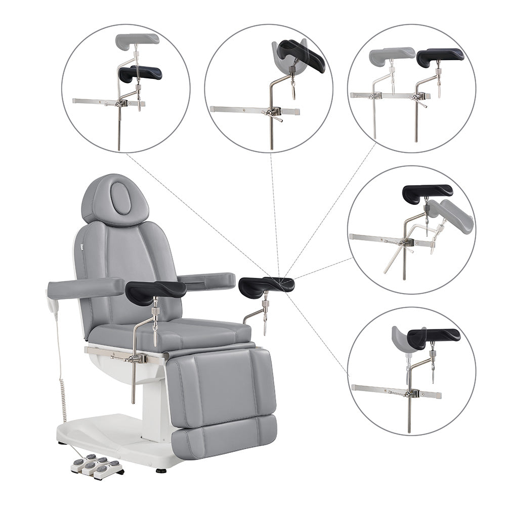 DIR Ink OB 3-Motors Gyno Chair with Stirrups - OB GYN