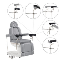 Thumbnail for DIR Ink OB 3-Motors Gyno Chair with Stirrups - OB GYN
