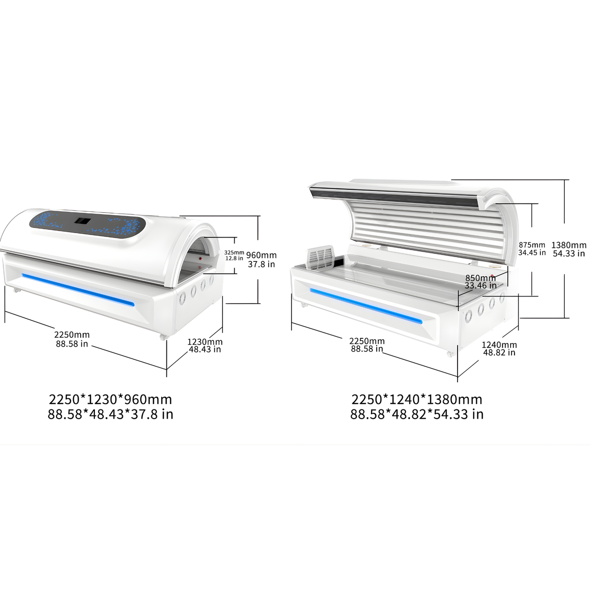 Merican M5N Plus Red Light Therapy Bed