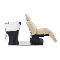 Thumbnail for DIR Maximus Spa Salon Reclining Shampoo Bed with Rotating Seat