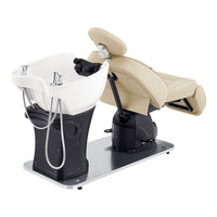 Thumbnail for DIR Maximus Spa Salon Reclining Shampoo Bed with Rotating Seat