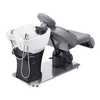Thumbnail for DIR Maximus Spa Salon Reclining Shampoo Bed with Rotating Seat