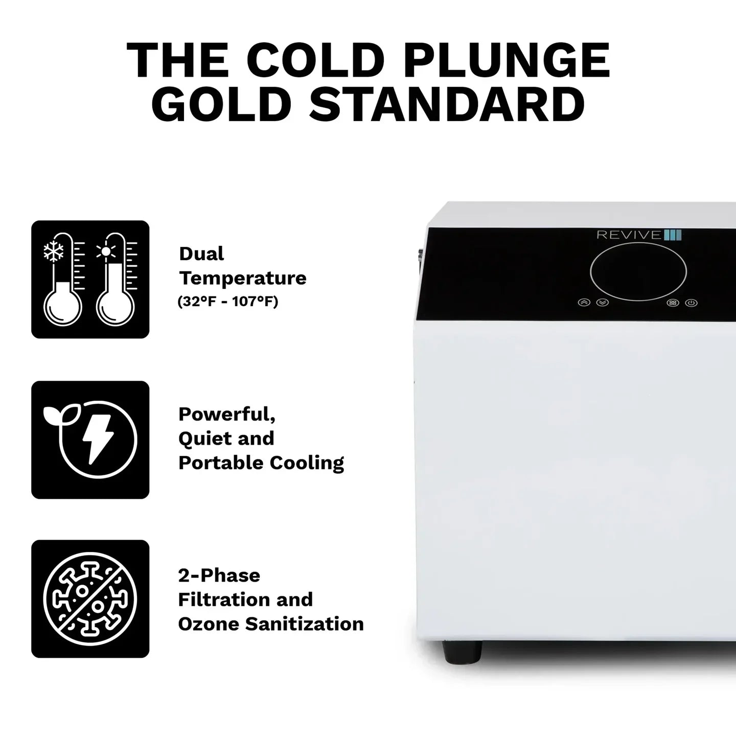Revive Inflatable Party Plunge – 1HP Chiller or Tub Only