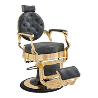 Thumbnail for DIR Princeton Gold Barber Chair
