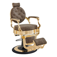 Thumbnail for DIR Princeton Gold Barber Chair