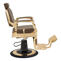 Thumbnail for DIR Princeton Gold Barber Chair