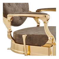 Thumbnail for DIR Princeton Gold Barber Chair