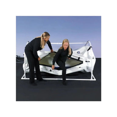 Summit to Sea Grand Dive hyperbaric chamber - deflated for storage