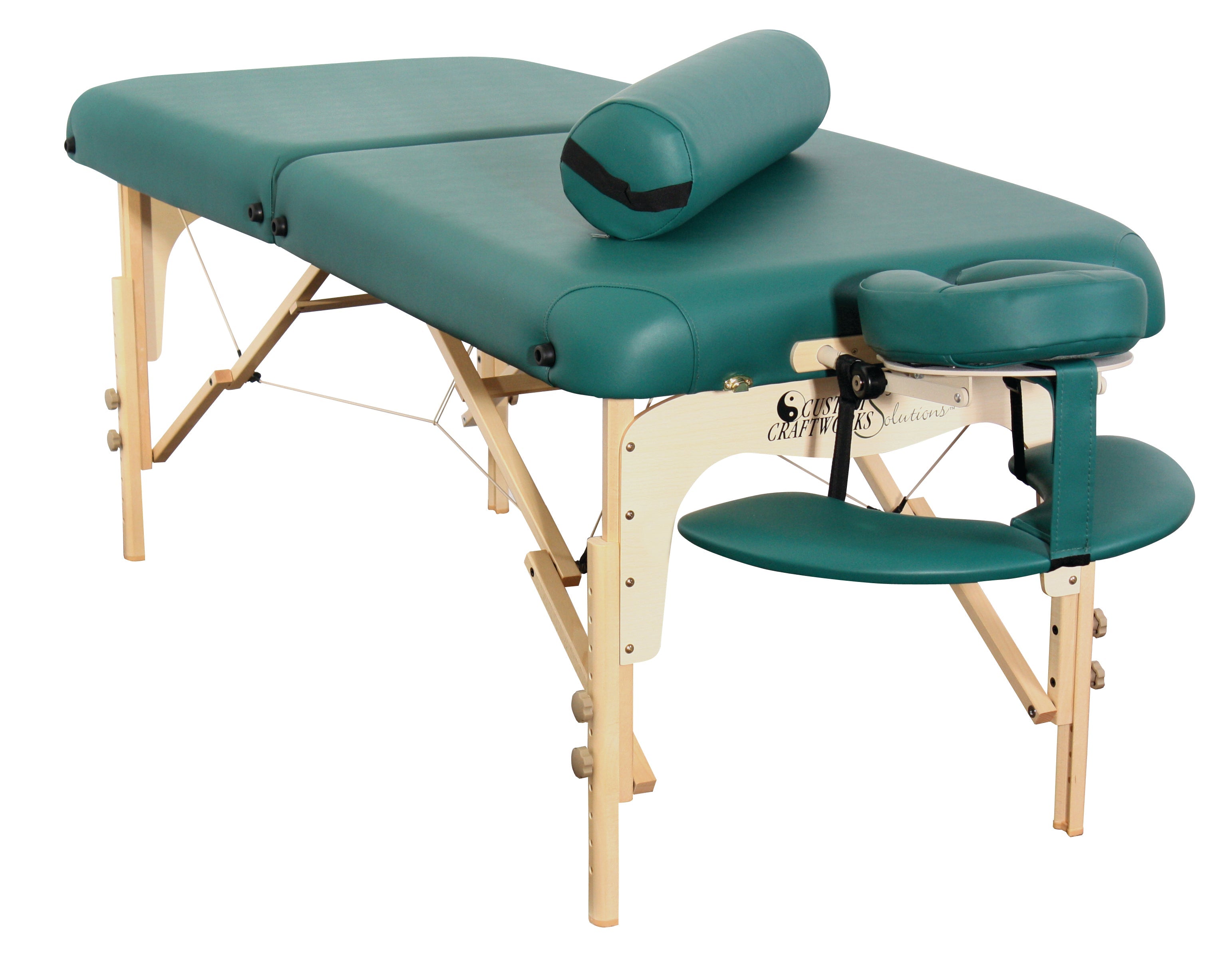 Custom Craftworks Luxor Portable Massage Table in Teal
