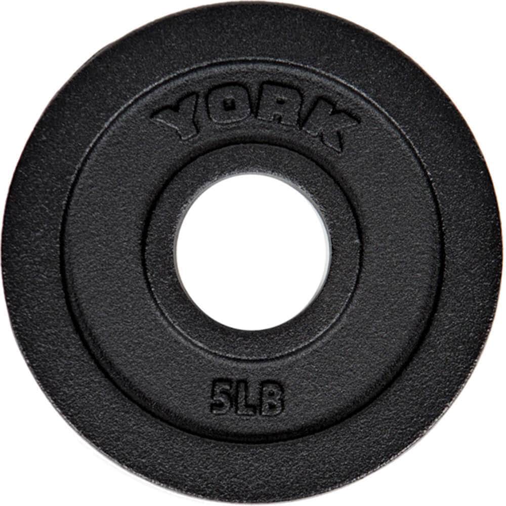 York Cast Iron Olympic Plates – 2″ Plate Sets