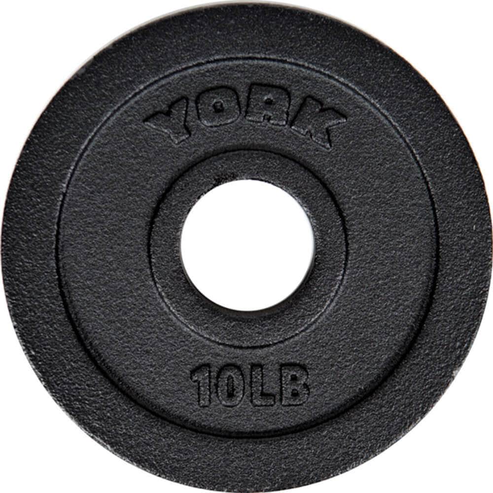 York Cast Iron Olympic Plates – 2″ Plate Sets
