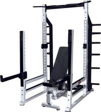 Thumbnail for York Barbell STS Multi-Function Power Squat Rack