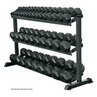 Thumbnail for York Barbell Three-tier Pro-hex Rack